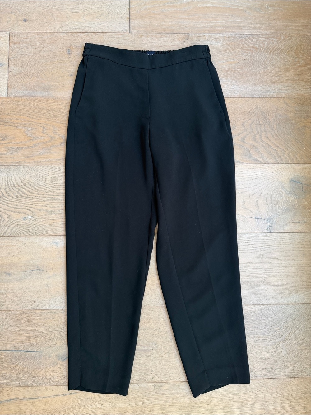J. Crew Factory Black Cropped Tailored Jamie Pants